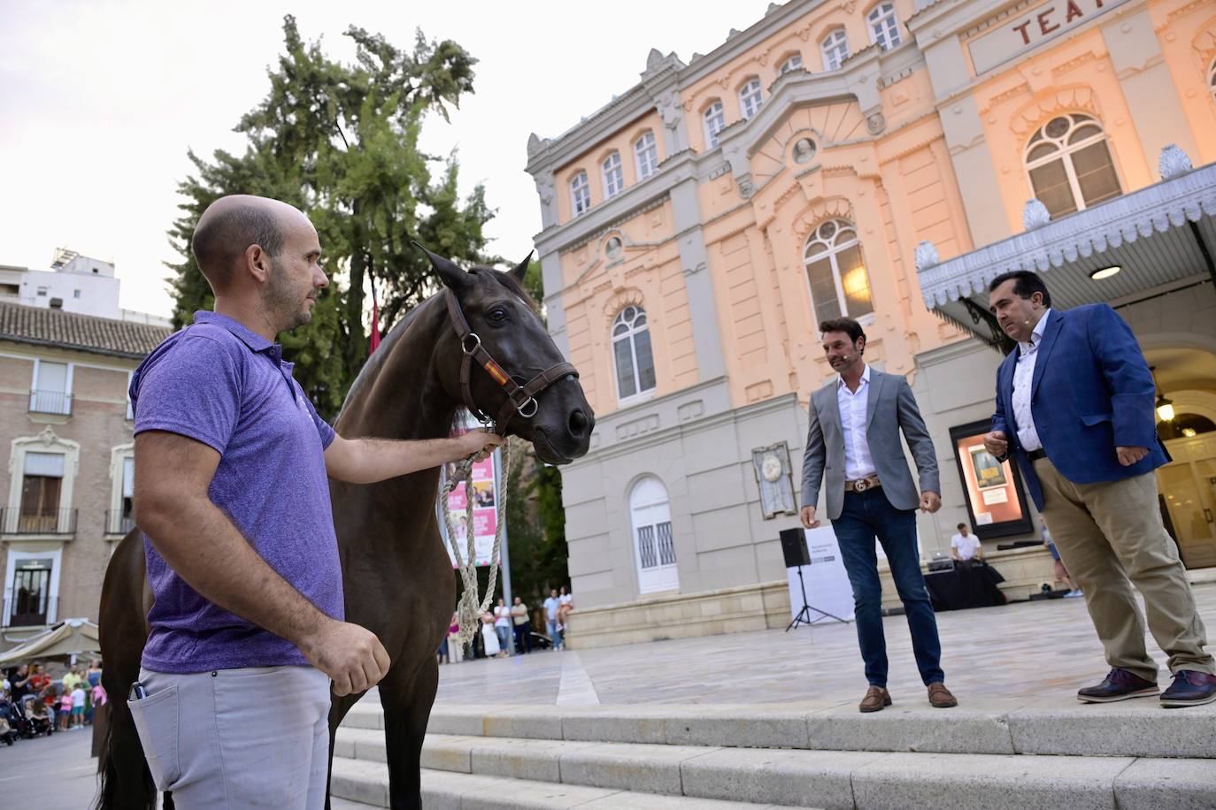 Presentación de la cuadra de Andy Cartagena en Murcia