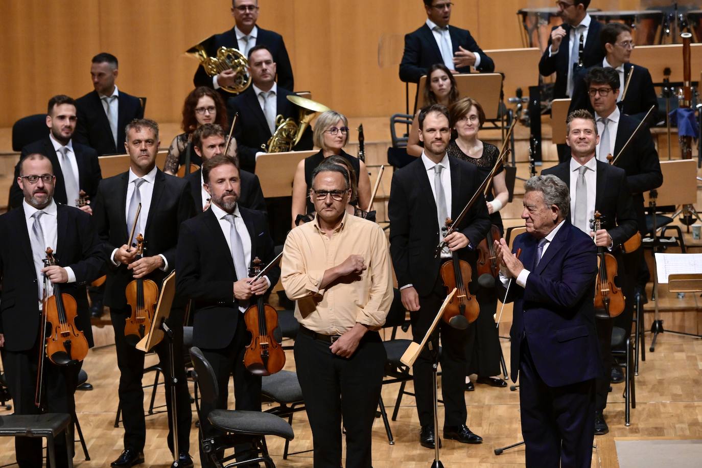 Sentido tributo de la Sinfónica de Murcia a la memoria de Octavio de Juan