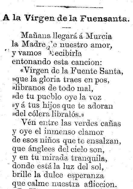 Imagen - En 'El Diario'. En 1884 se suspendió la Feria por el cólera.