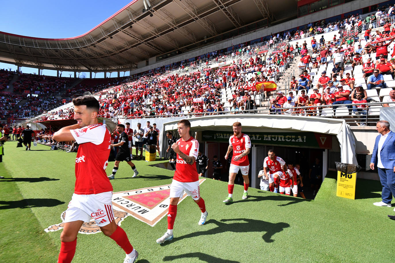 La victoria del Real Murcia contra el Mérida, en imágenes