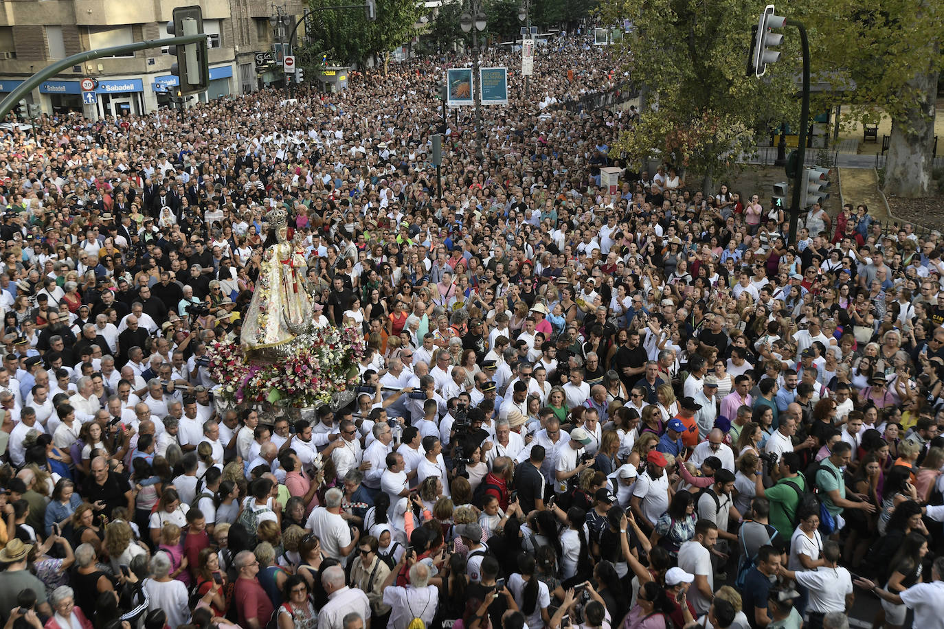 En imágenes, la Romería de la Virgen de la Fuensanta en Murcia