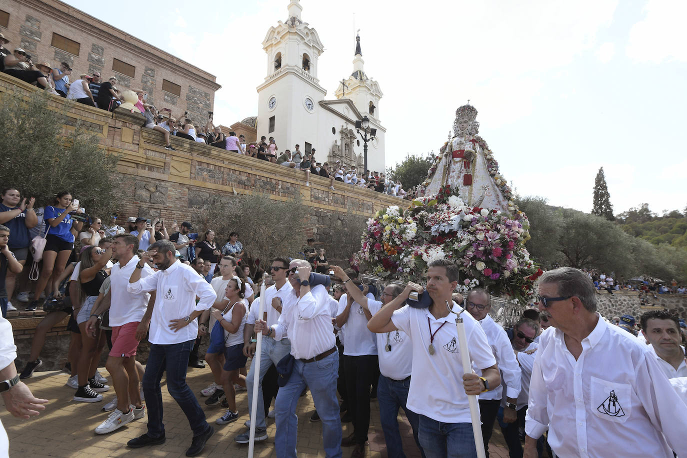 En imágenes, la Romería de la Virgen de la Fuensanta en Murcia