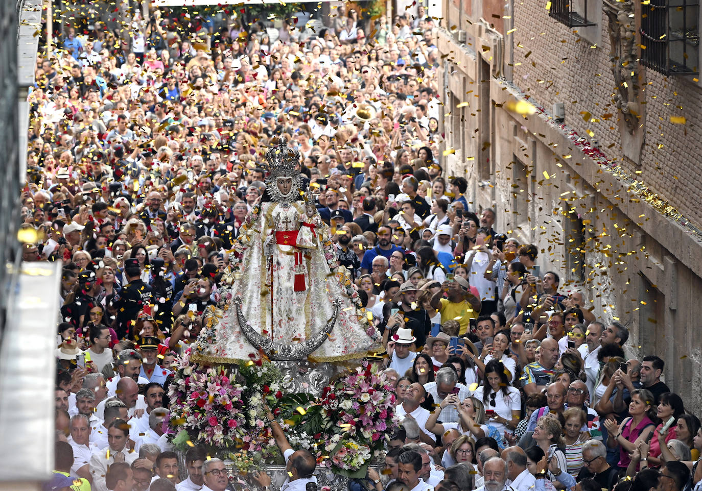 En imágenes, la Romería de la Virgen de la Fuensanta en Murcia