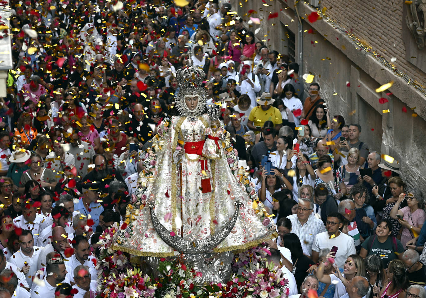 En imágenes, la Romería de la Virgen de la Fuensanta en Murcia