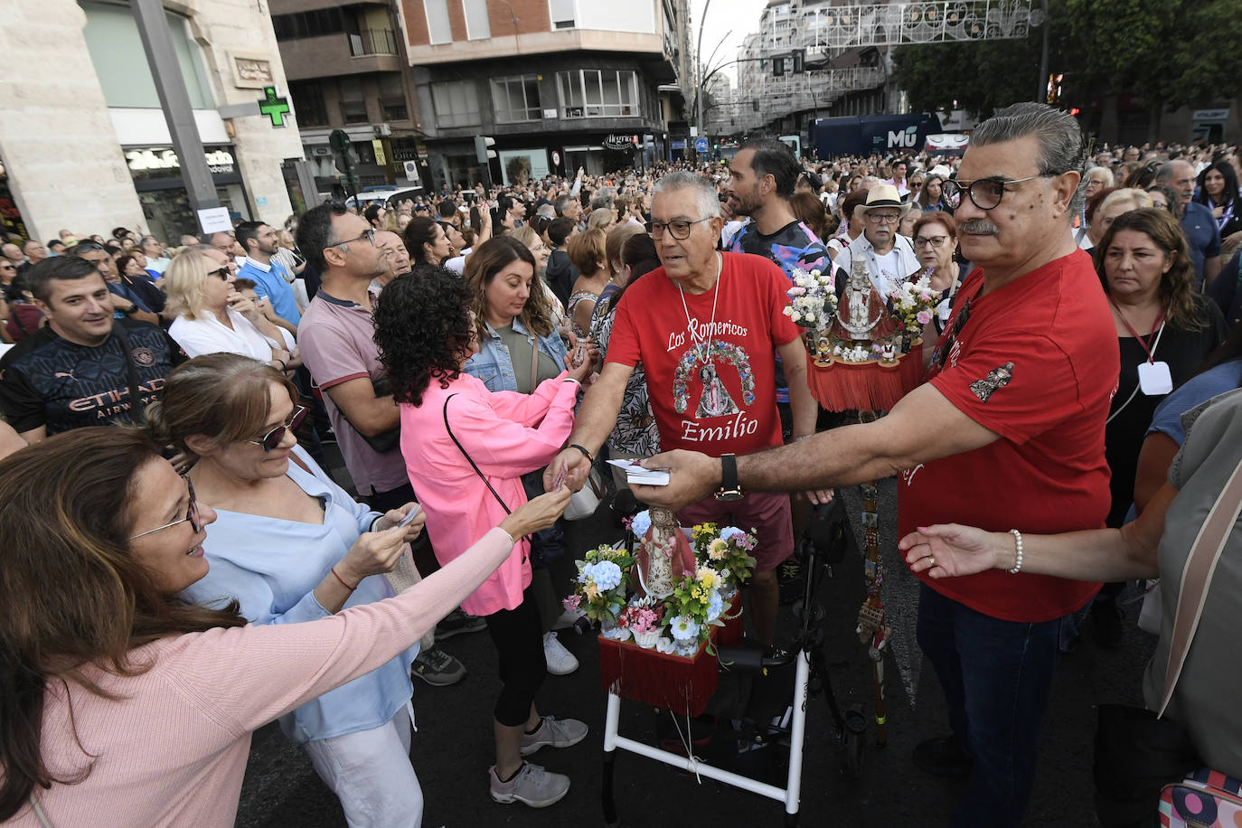 En imágenes, la Romería de la Virgen de la Fuensanta en Murcia