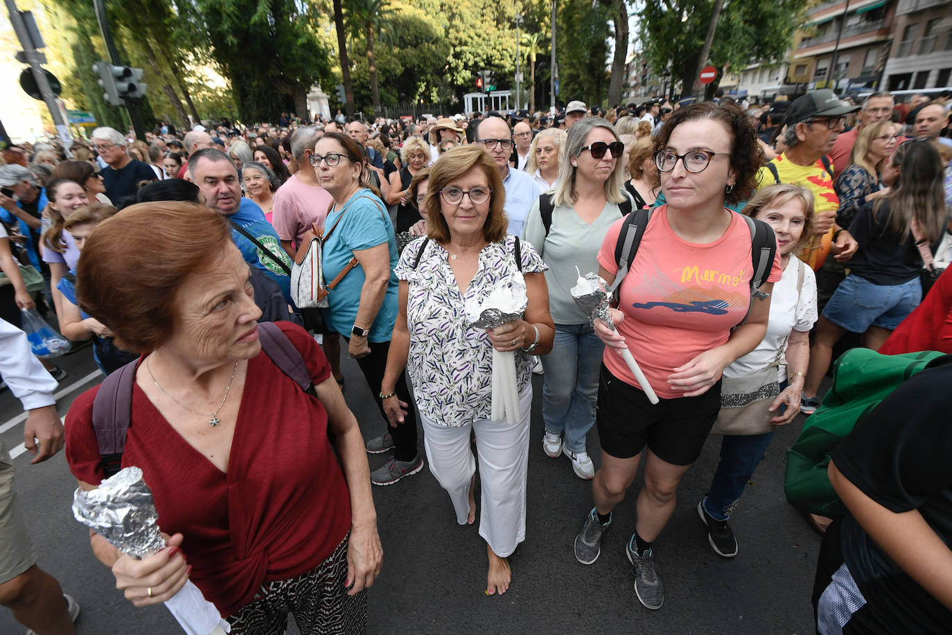 En imágenes, la Romería de la Virgen de la Fuensanta en Murcia