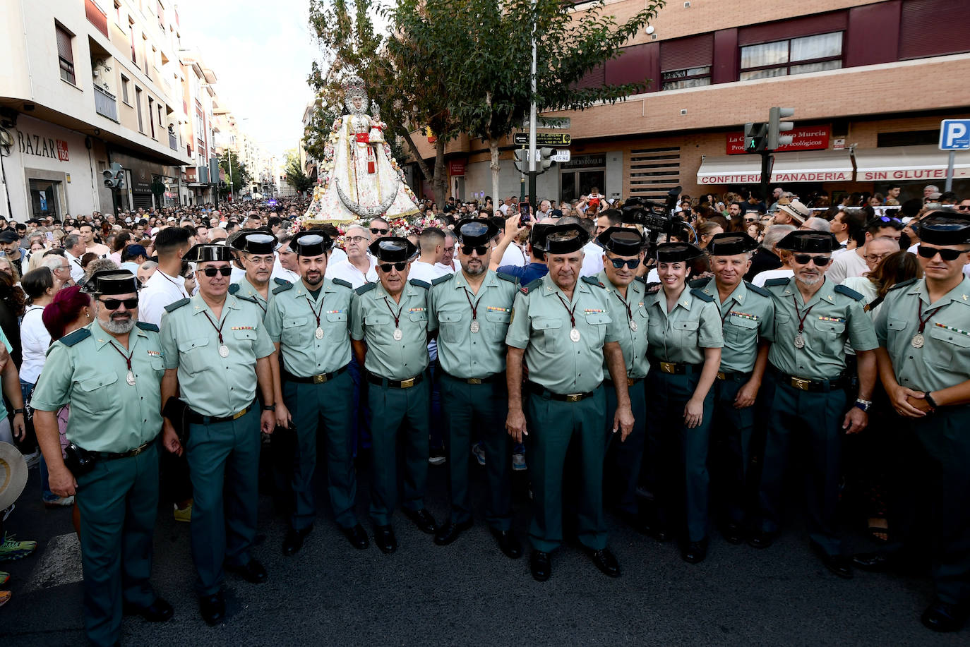 En imágenes, la Romería de la Virgen de la Fuensanta en Murcia