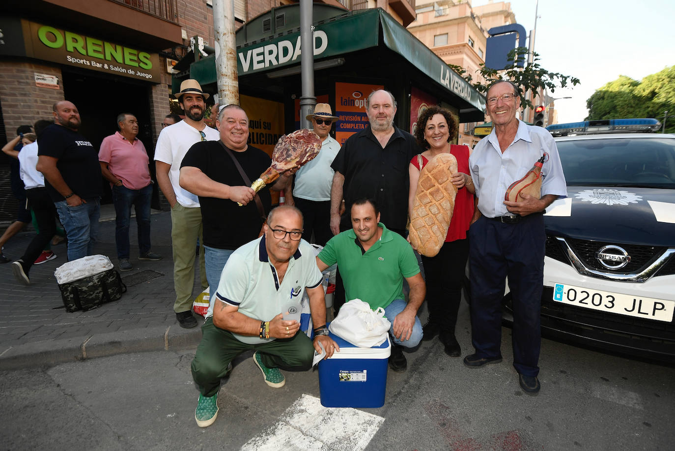 Una goyesca con grandes invitados