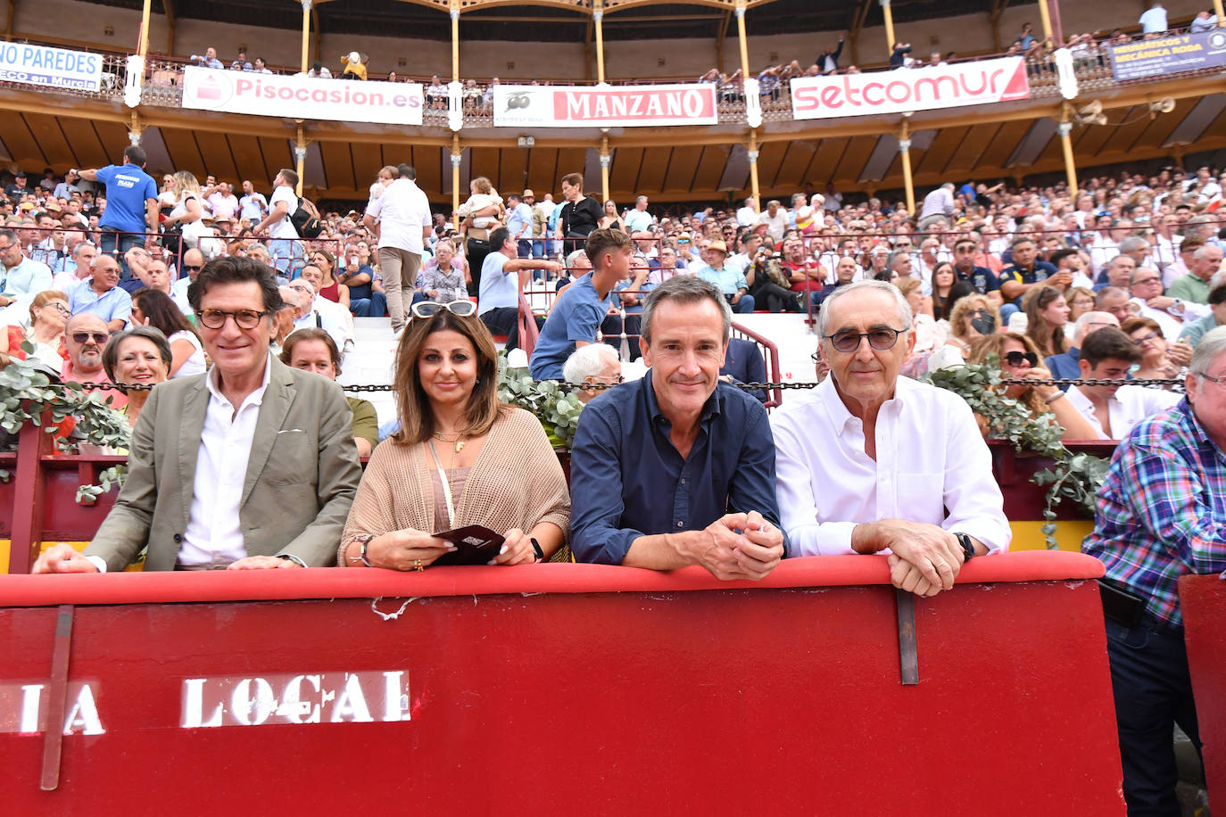 Las imágenes de la corrida de la Romería en Murcia