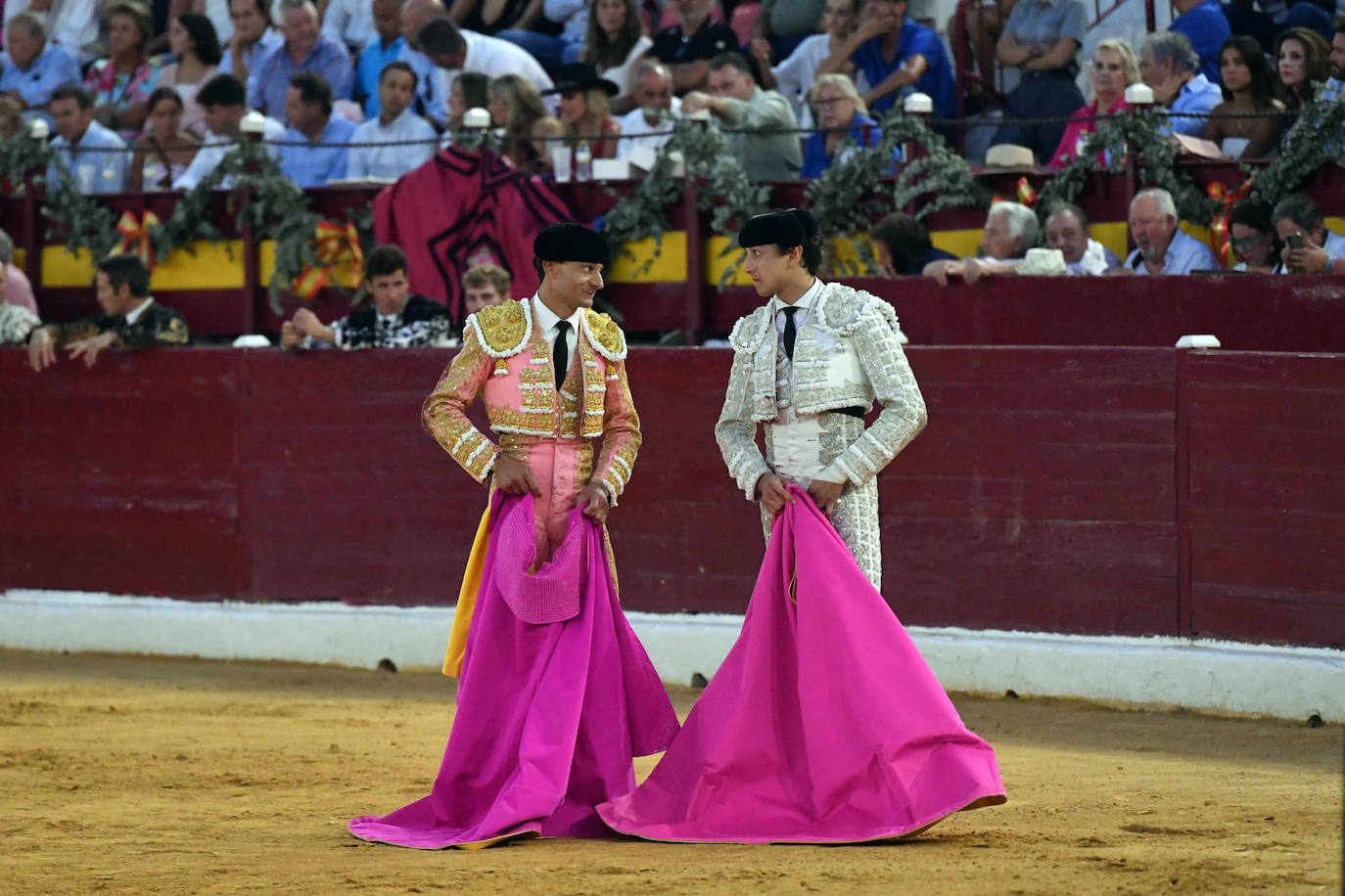 Las imágenes de la corrida de la Romería en Murcia