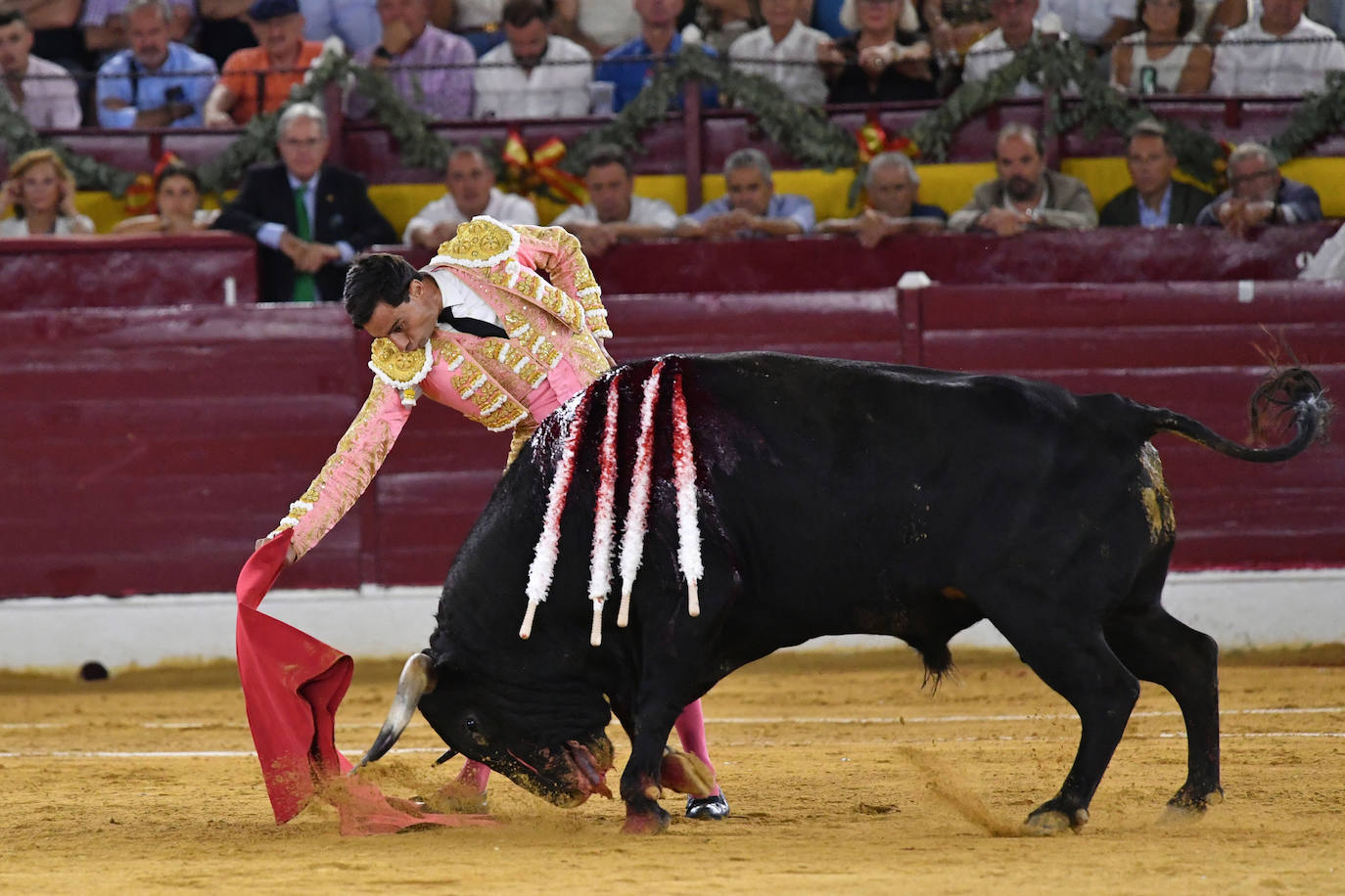 Las imágenes de la corrida de la Romería en Murcia