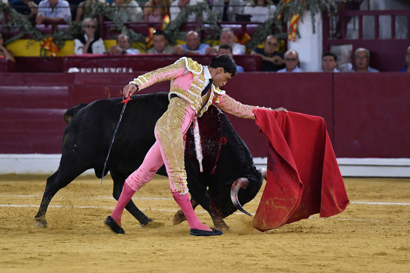 Las imágenes de la corrida de la Romería en Murcia