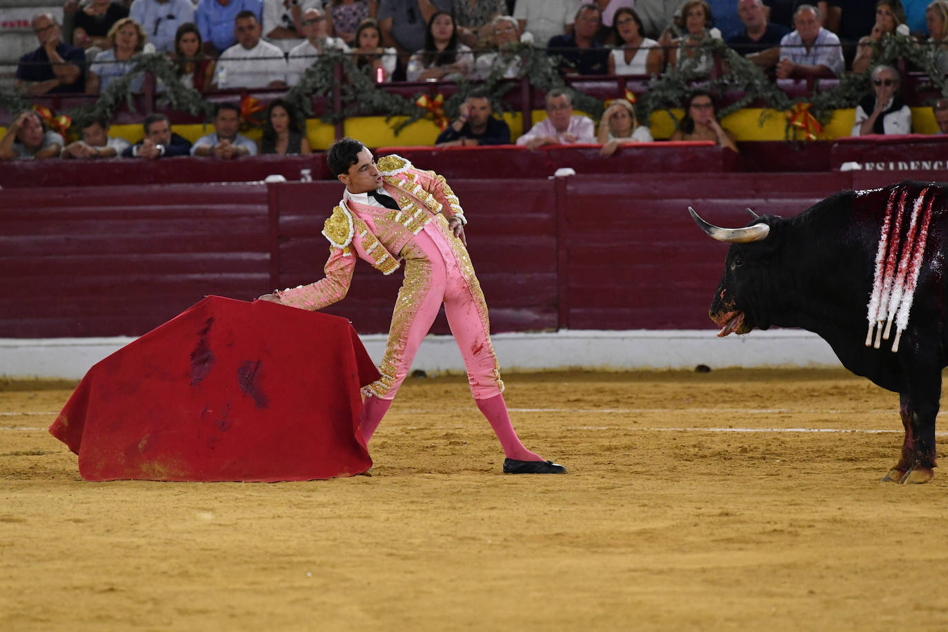 Las imágenes de la corrida de la Romería en Murcia