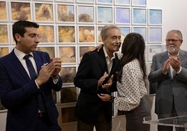 Las imágenes de la inauguración de la exposición de Pedro Cano