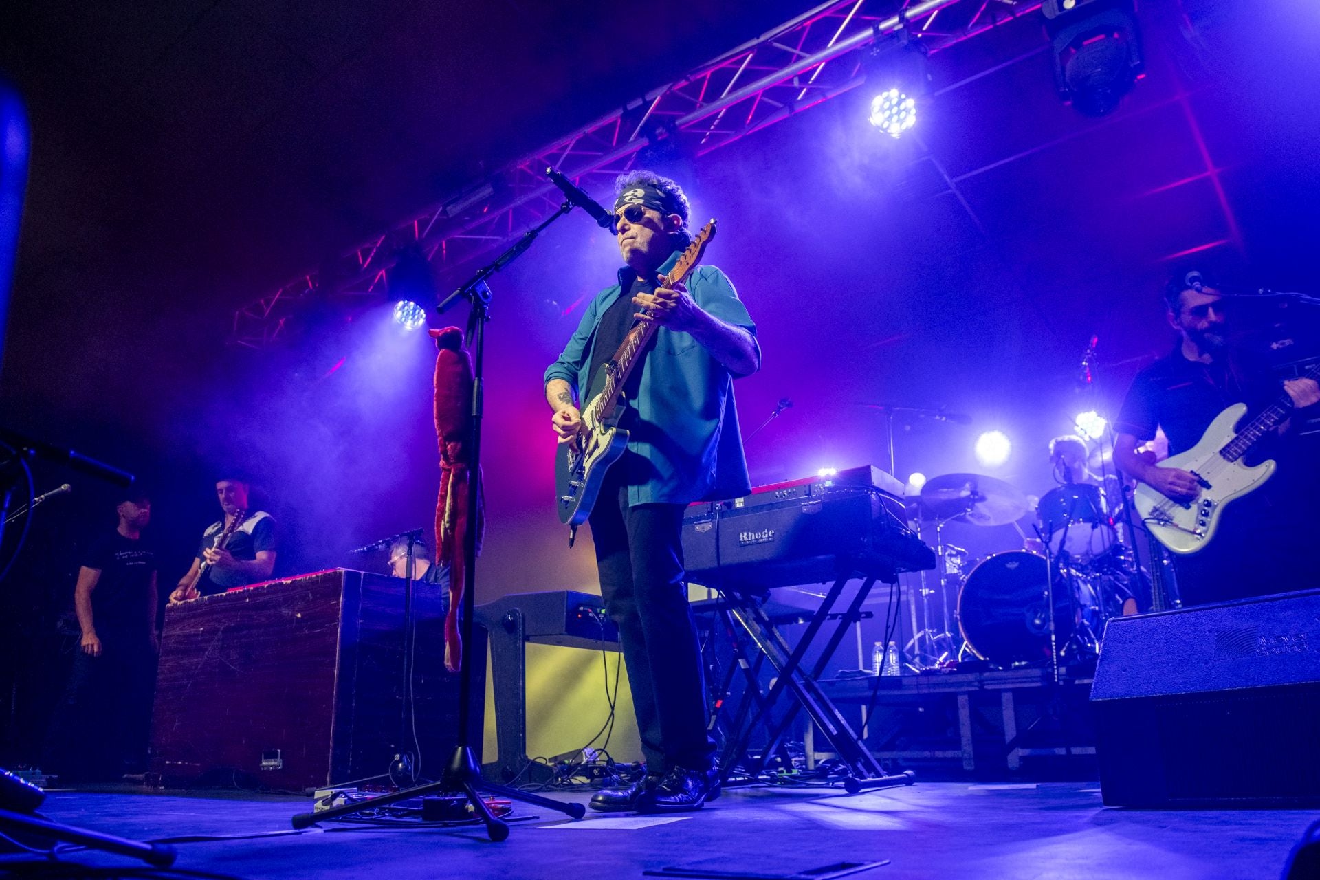 El concierto de Andrés Calamaro en Murcia, en imágenes