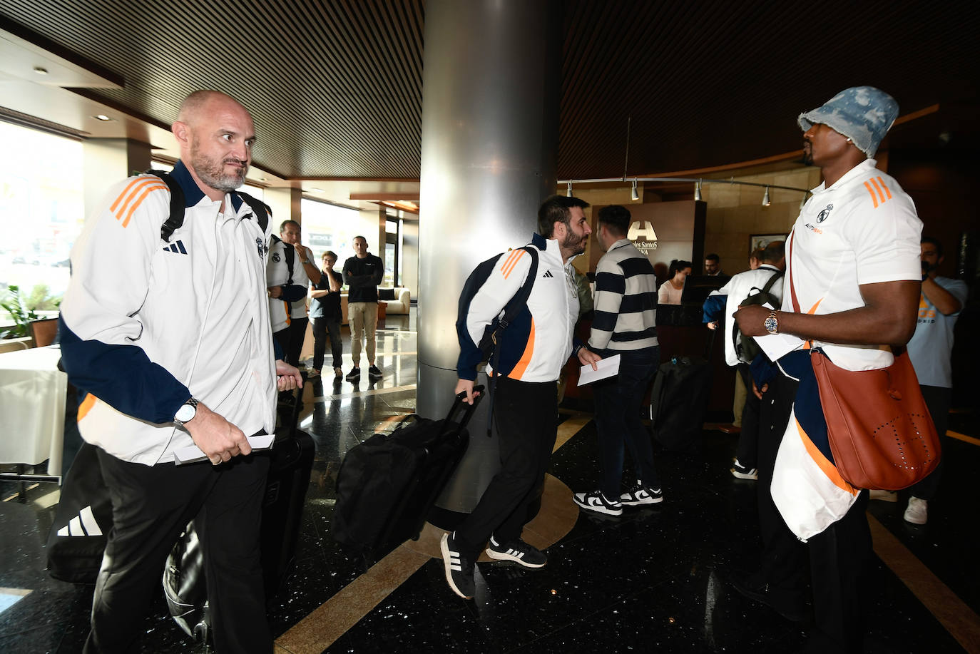 Real Madrid, Barcelona y Unicaja ya están en Murcia para la Supercopa