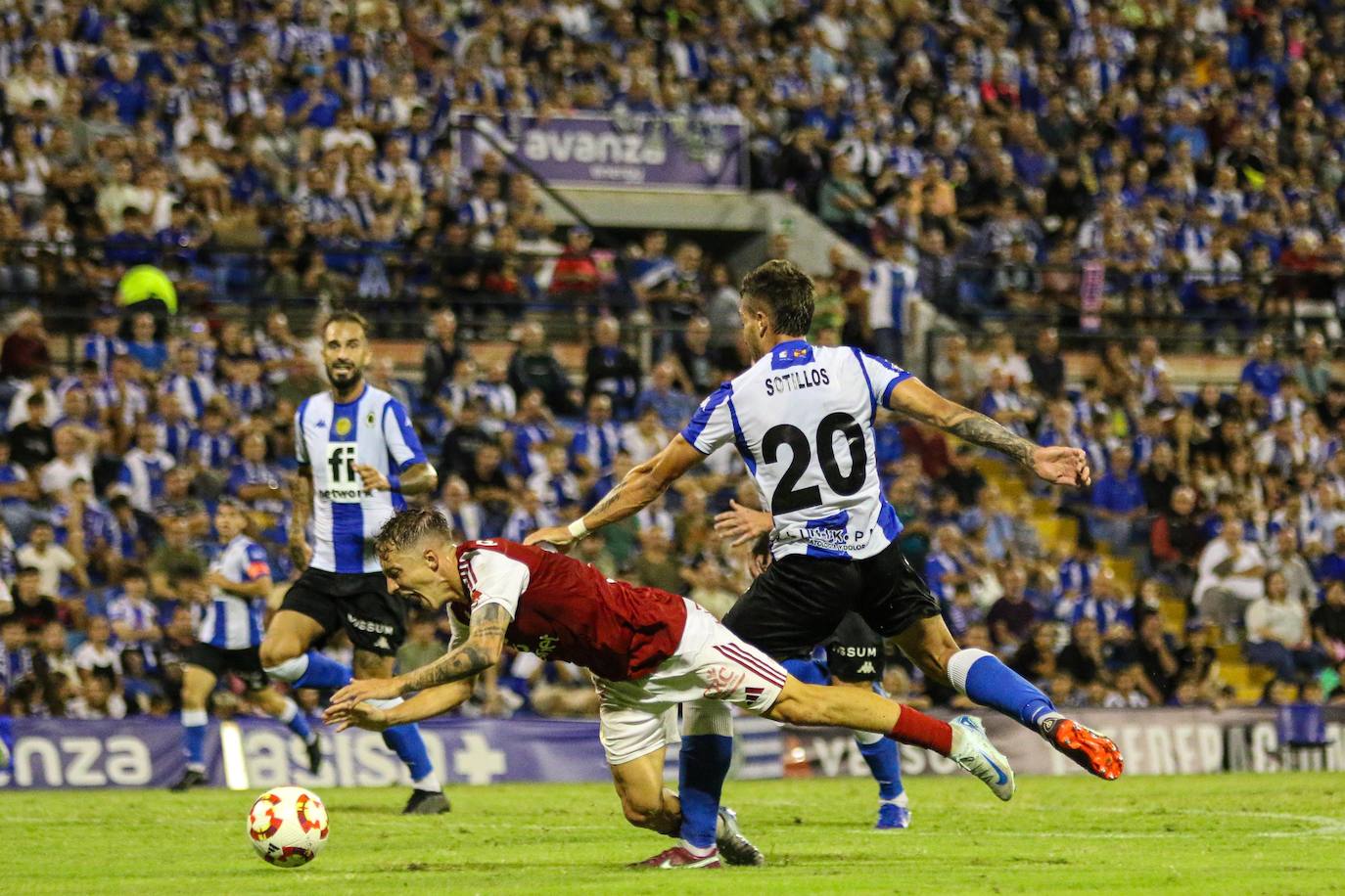 El Hércules-Real Murcia, en imágenes