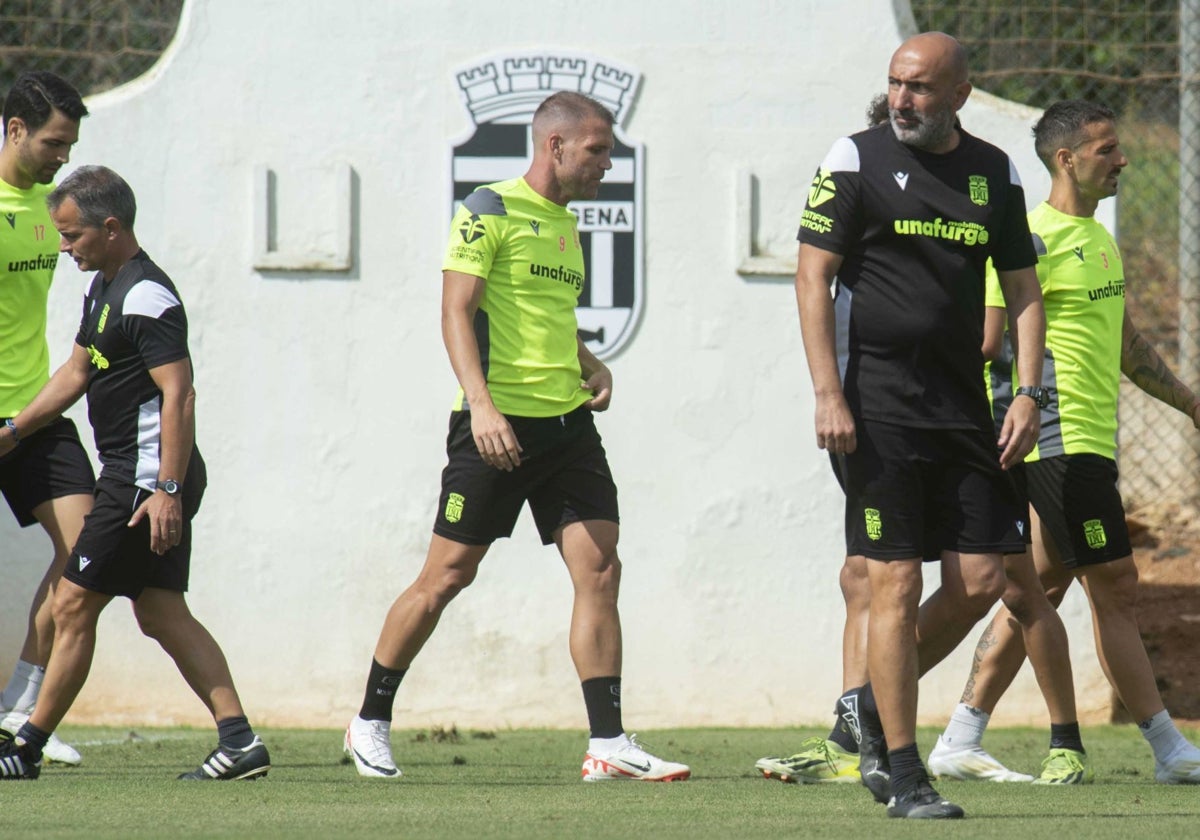 El entrenador Abelardo Fernández, esta semana, en La Manga Club.