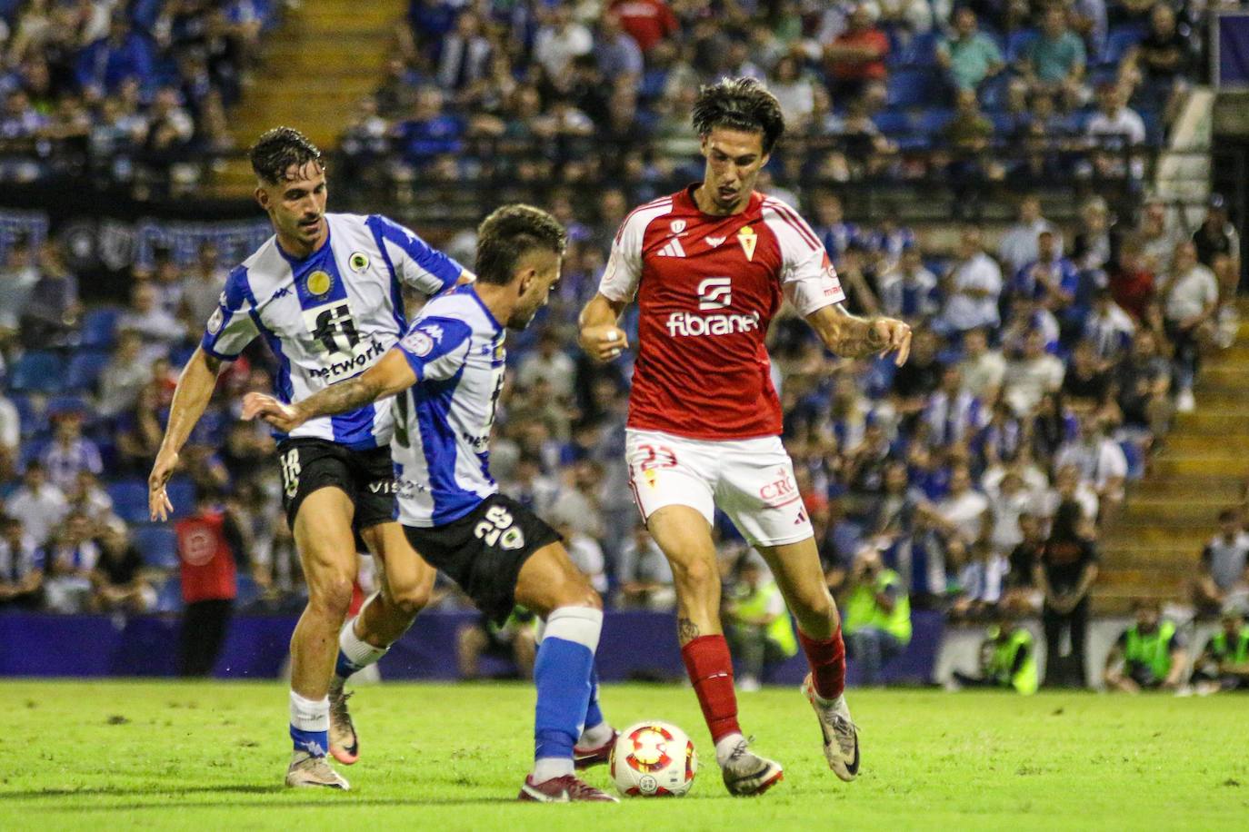 El Hércules-Real Murcia, en imágenes