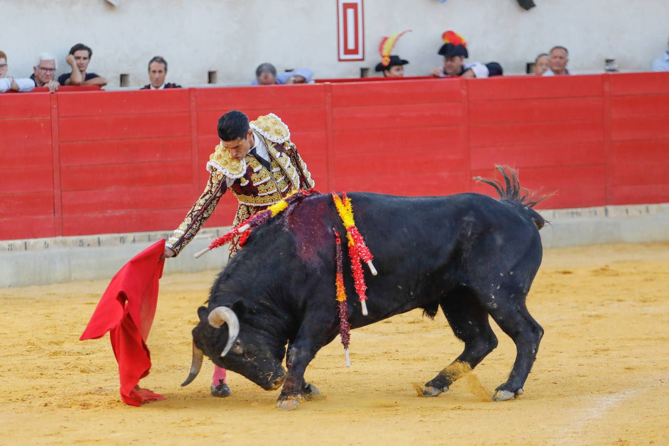 Las imágenes de la corrida de toros en Lorca