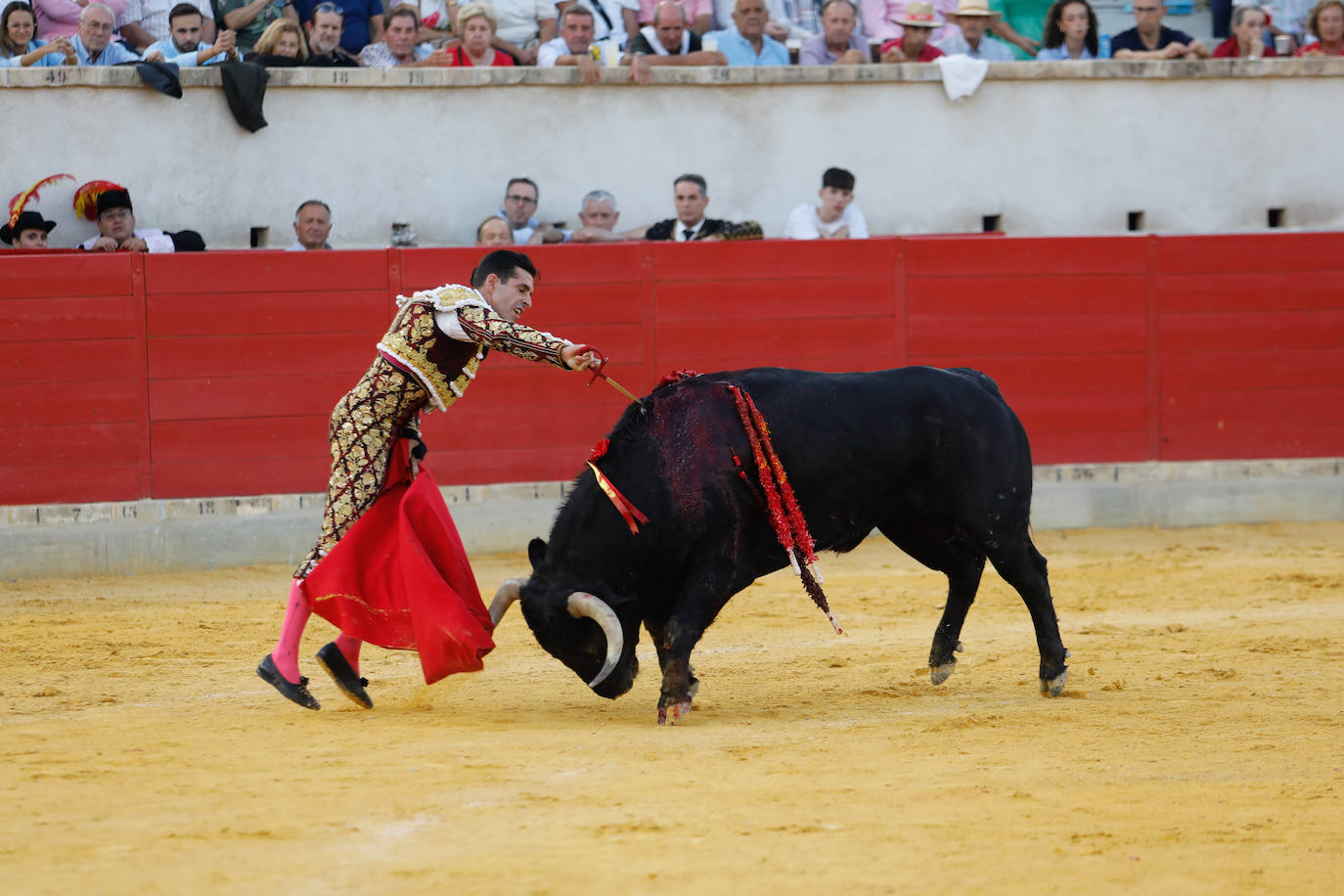 Las imágenes de la corrida de toros en Lorca