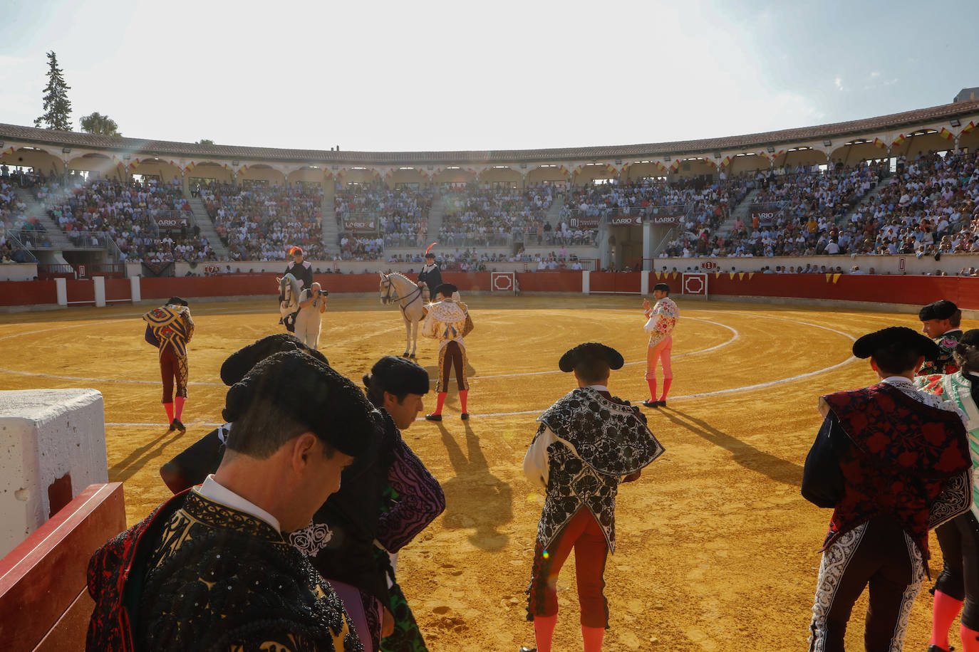 Las imágenes de la corrida de toros en Lorca