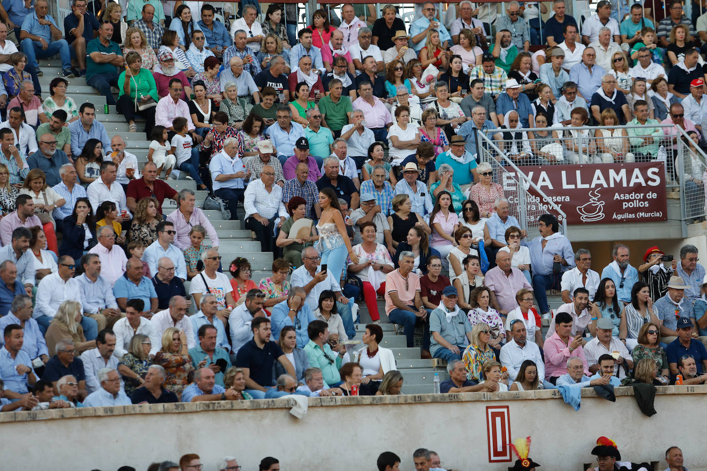 Las imágenes de la corrida de toros en Lorca