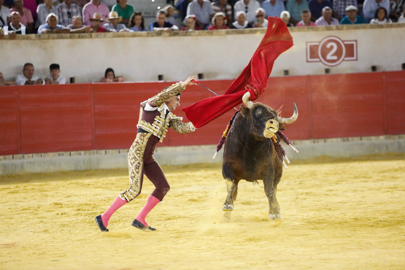 Las imágenes de la corrida de toros en Lorca