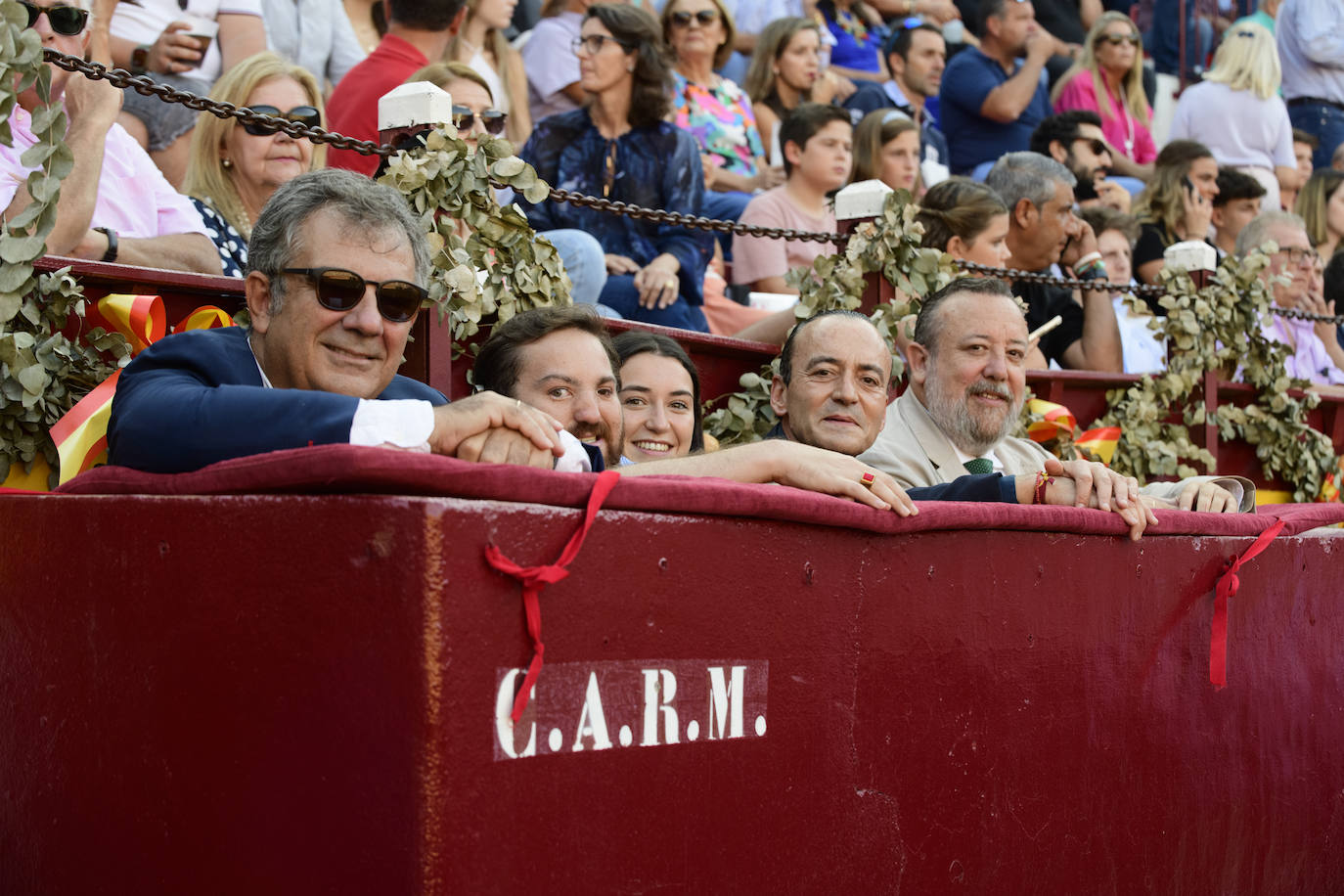 Las imágenes de la corrida de rejones en Murcia