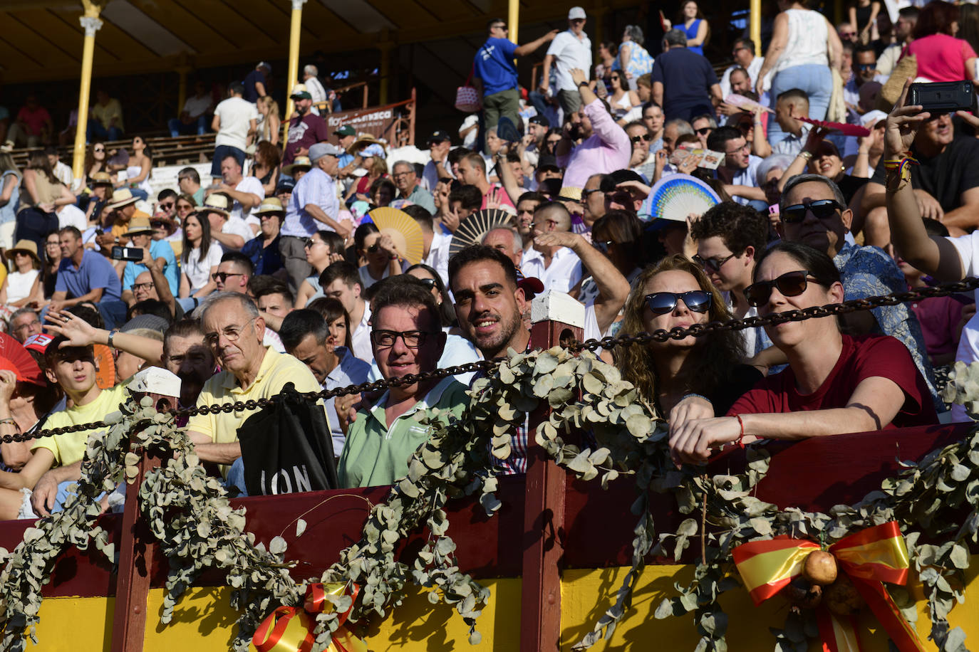 Las imágenes de la corrida de rejones en Murcia