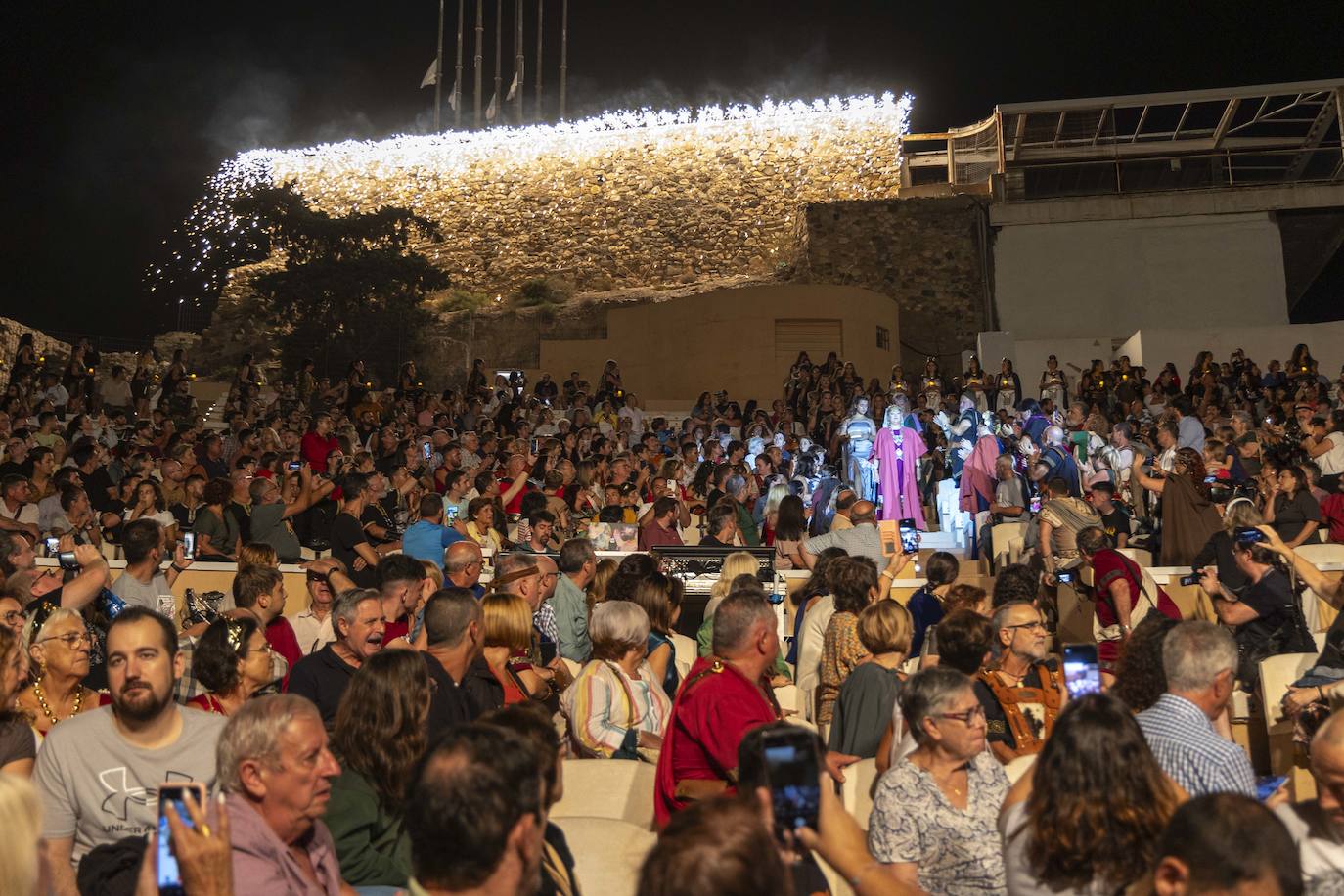 Las imágenes de la representación del Oráculo de Tanit en Cartagena