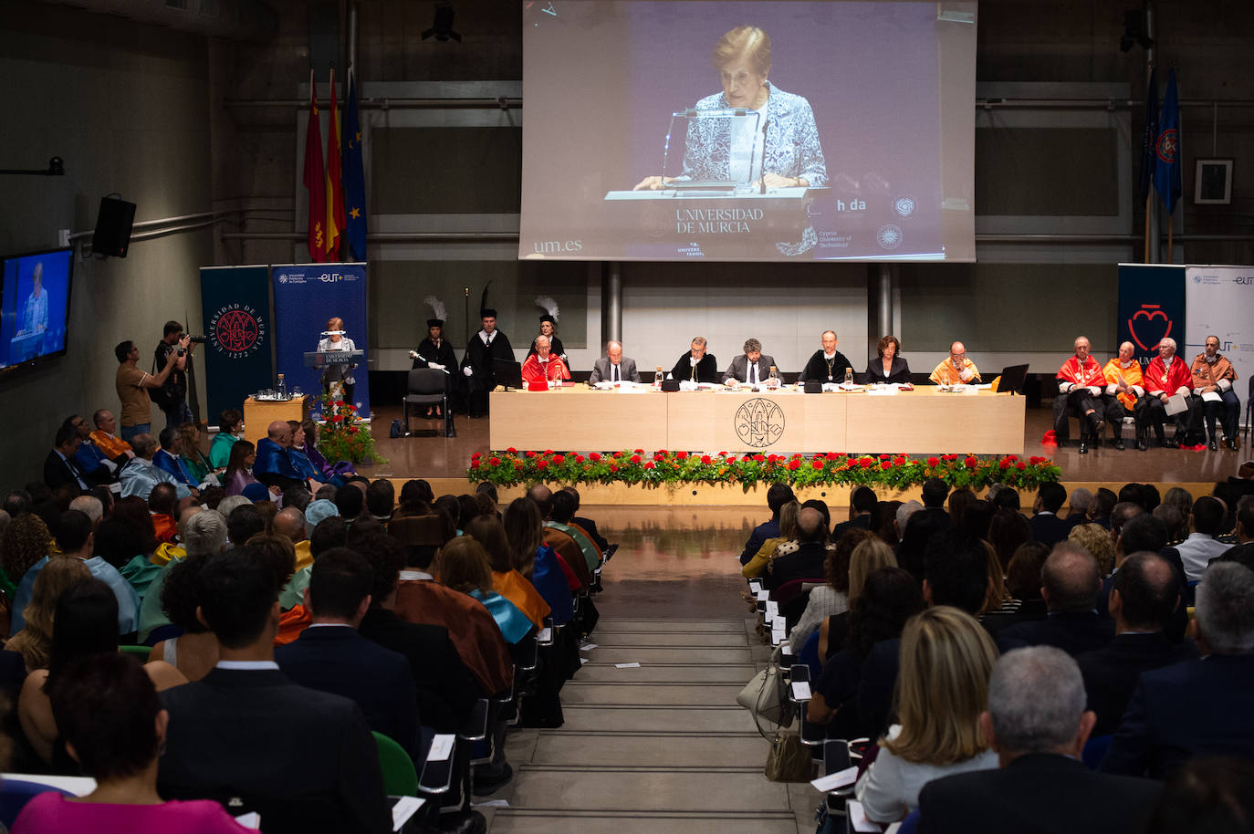 Acto de apertura del curso 2024-2025 de las universidades públicas de la Región de Murcia, en imágenes