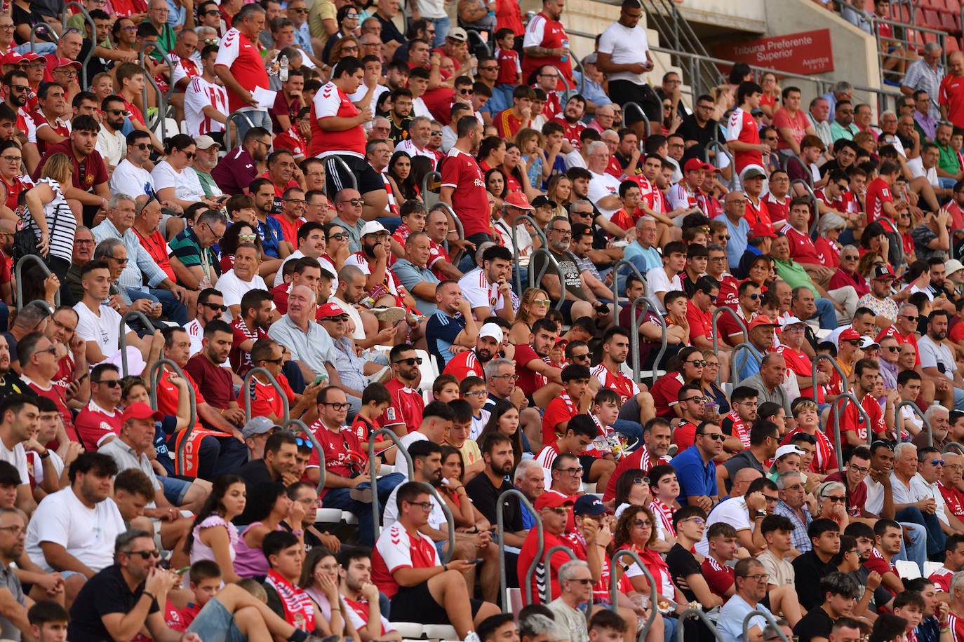 En imágenes, el Real Murcia-Sabadell de Copa Federación