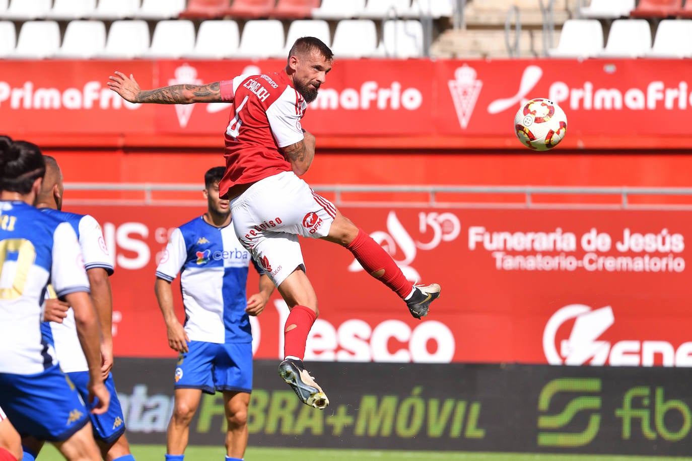 En imágenes, el Real Murcia-Sabadell de Copa Federación