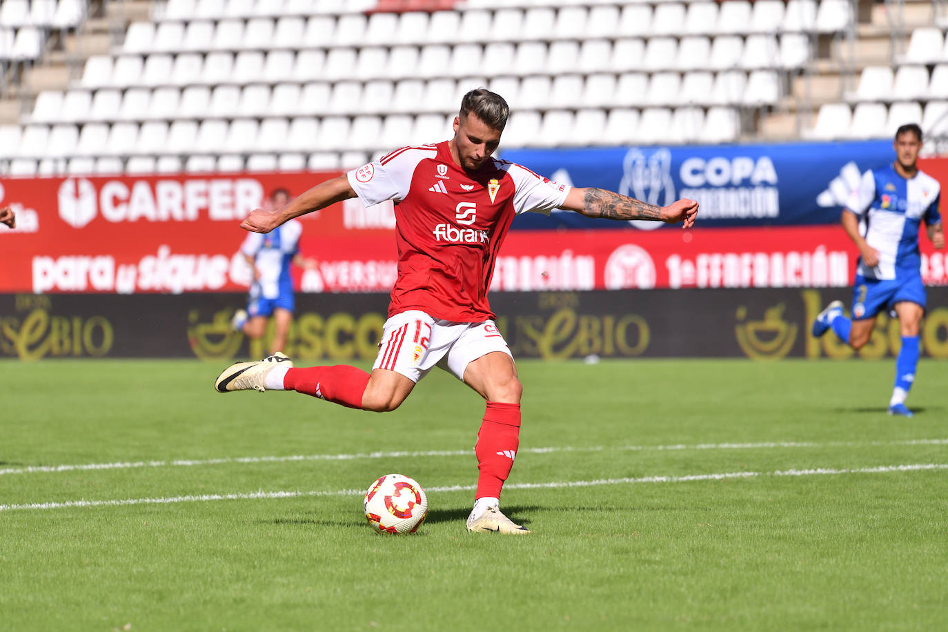 En imágenes, el Real Murcia-Sabadell de Copa Federación