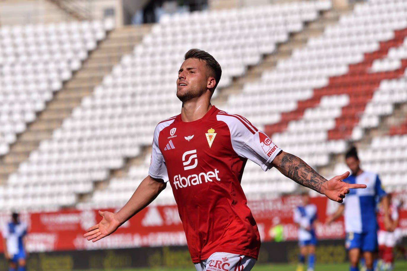 En imágenes, el Real Murcia-Sabadell de Copa Federación