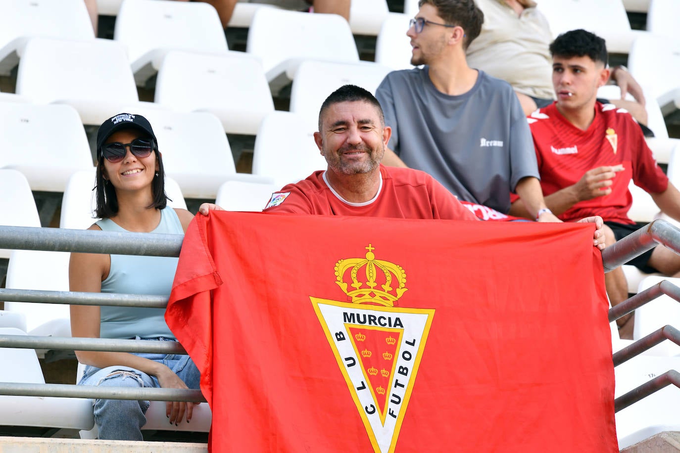 En imágenes, el Real Murcia-Sabadell de Copa Federación