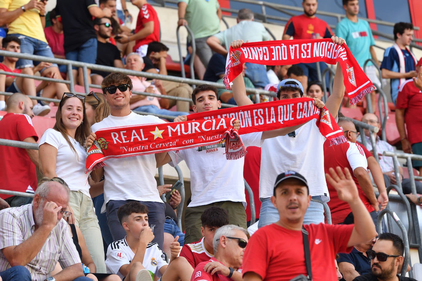 En imágenes, el Real Murcia-Sabadell de Copa Federación