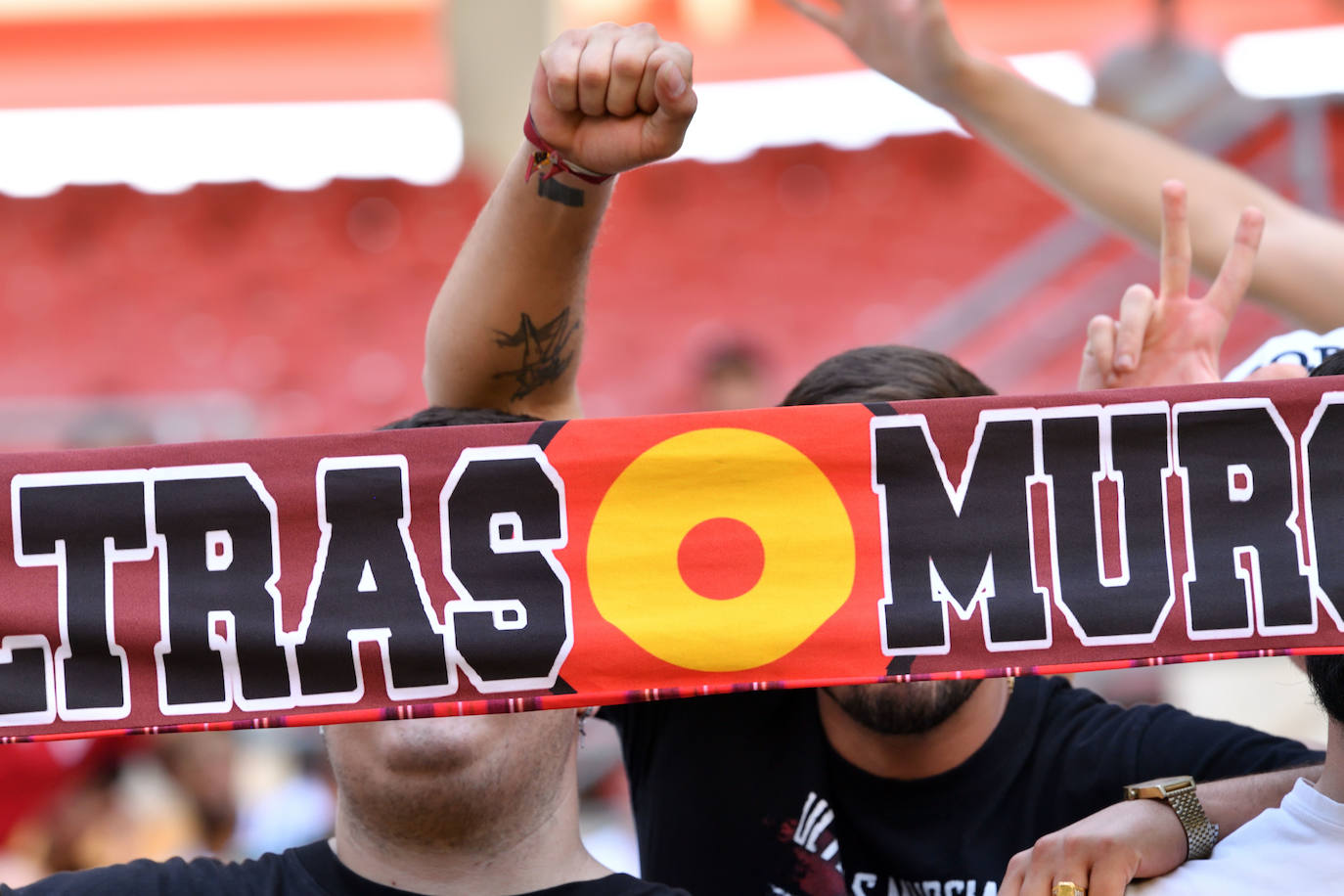 En imágenes, el Real Murcia-Sabadell de Copa Federación