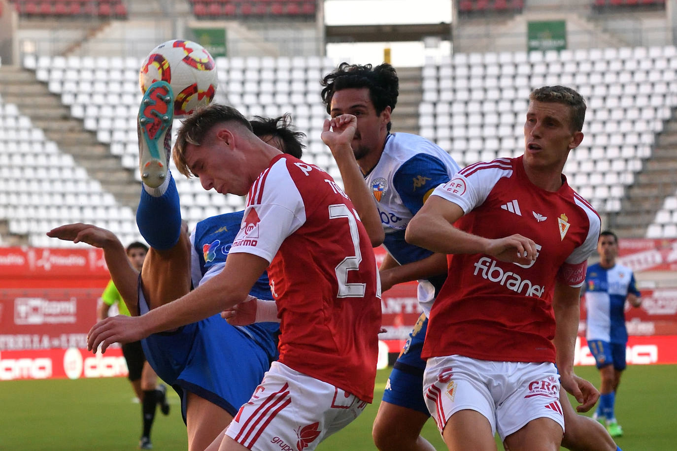 En imágenes, el Real Murcia-Sabadell de Copa Federación