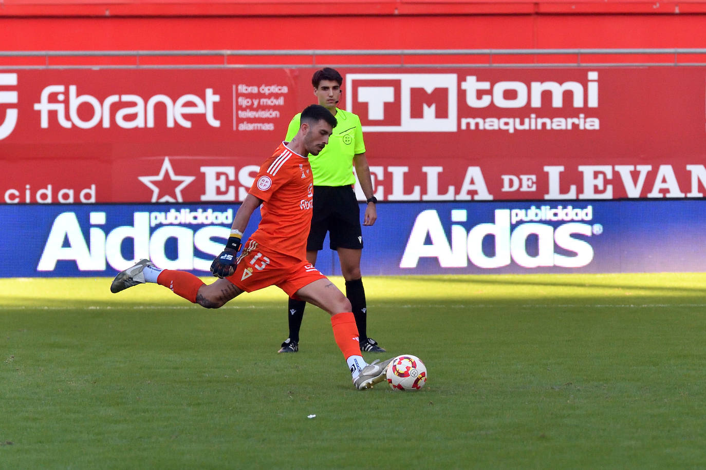 En imágenes, el Real Murcia-Sabadell de Copa Federación