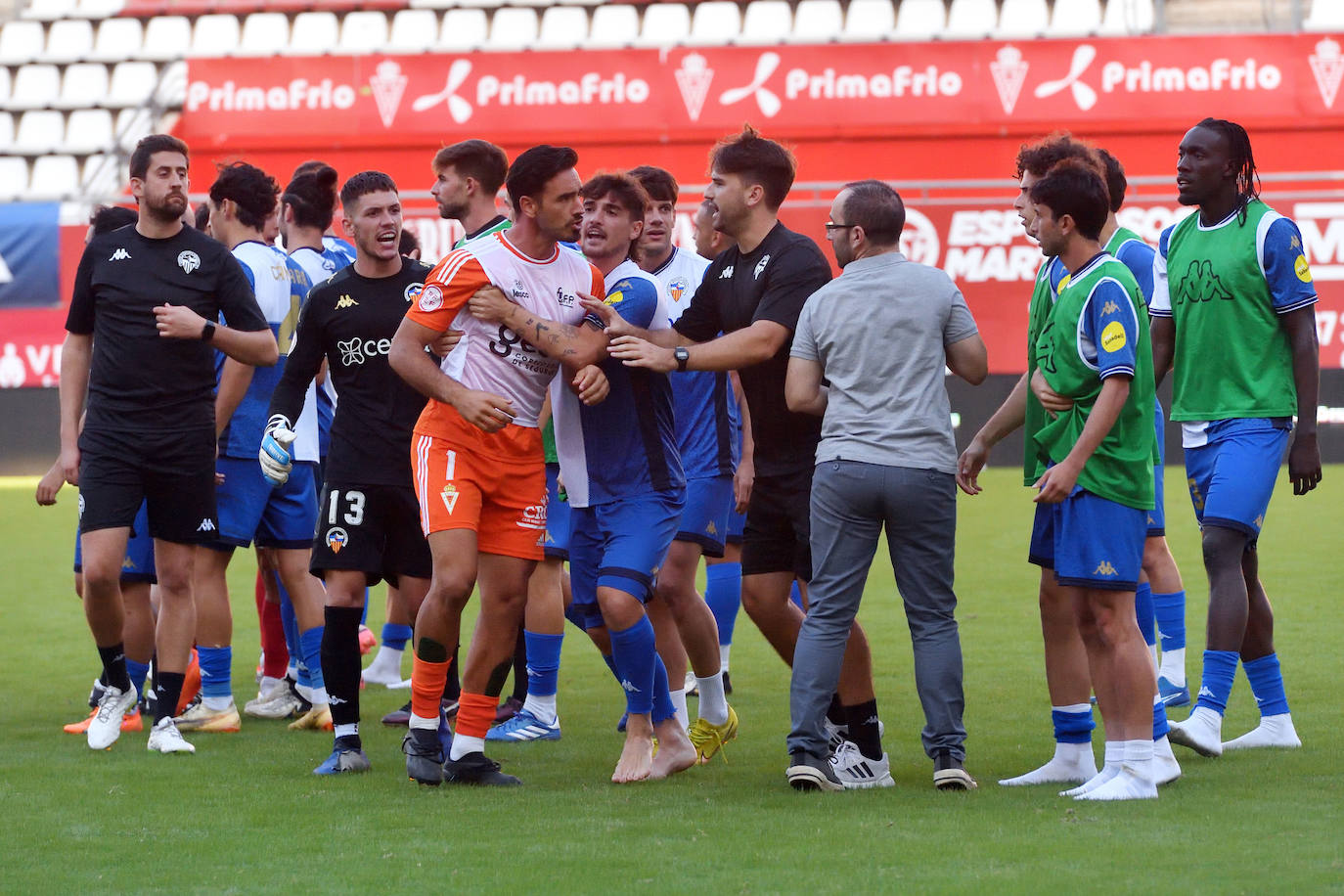 En imágenes, el Real Murcia-Sabadell de Copa Federación