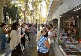 Presentación de la Feria del Libro en Murcia este miércoles.