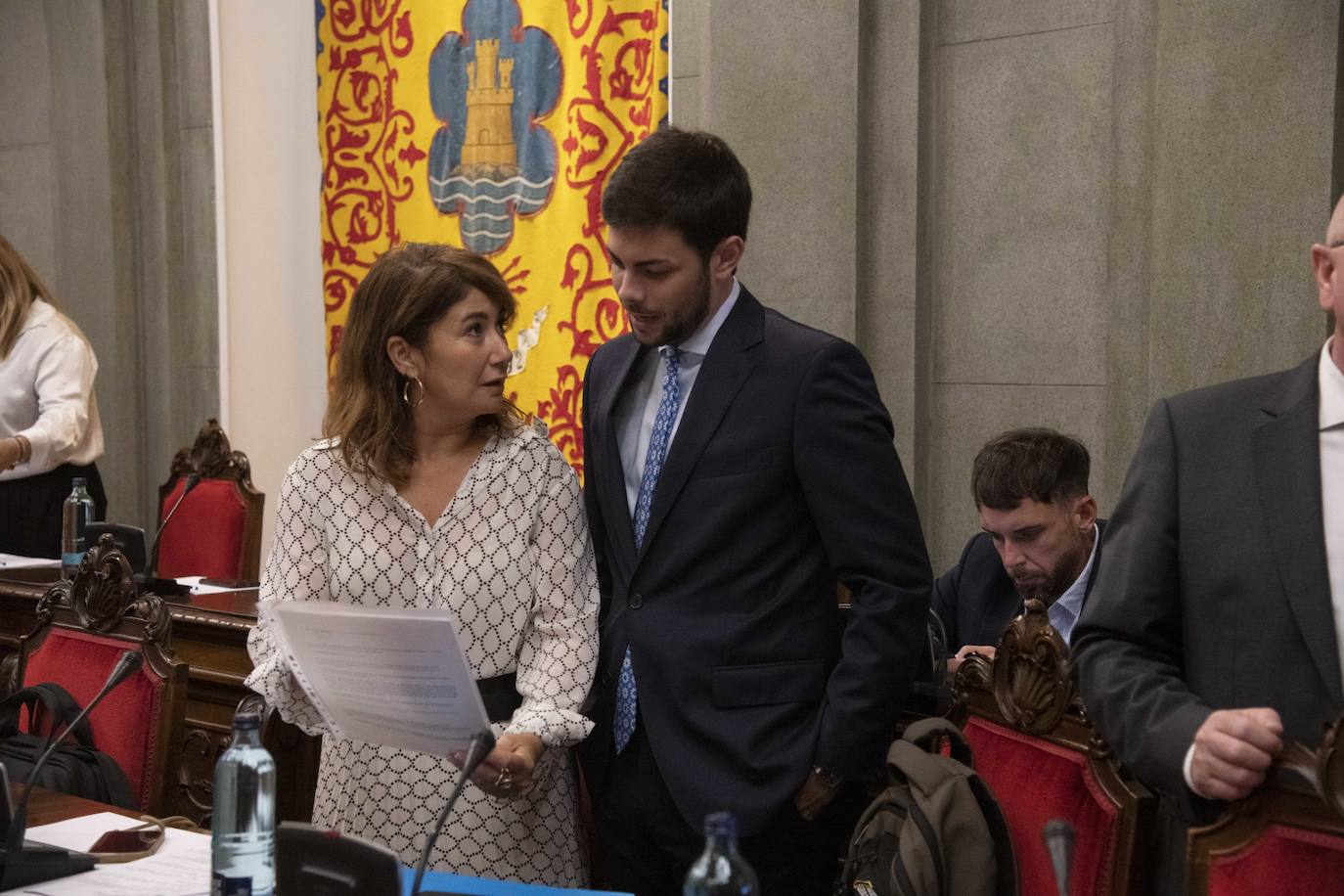 El Pleno Municipal del Ayuntamiento de Cartagena, en imágenes