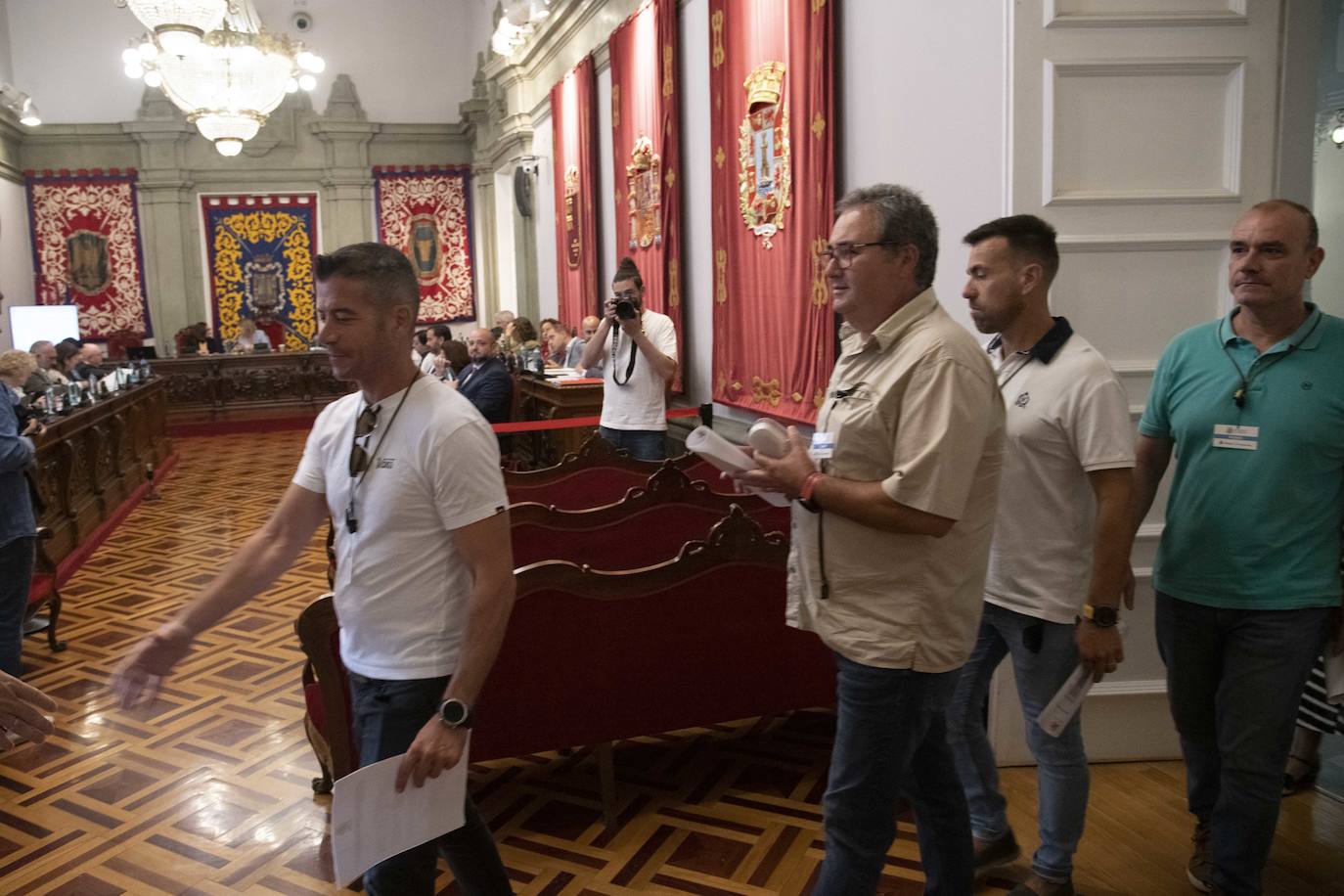 El Pleno Municipal del Ayuntamiento de Cartagena, en imágenes
