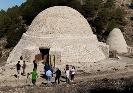 Los pozos de la nieve en Sierra Espuña.