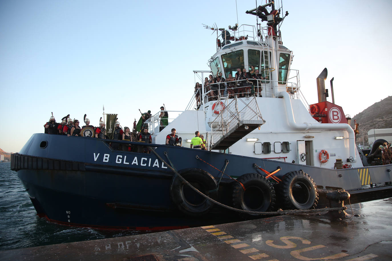 Las imágenes del Desembarco y la Contratación de Mercenarios de Carthagineses y Romanos