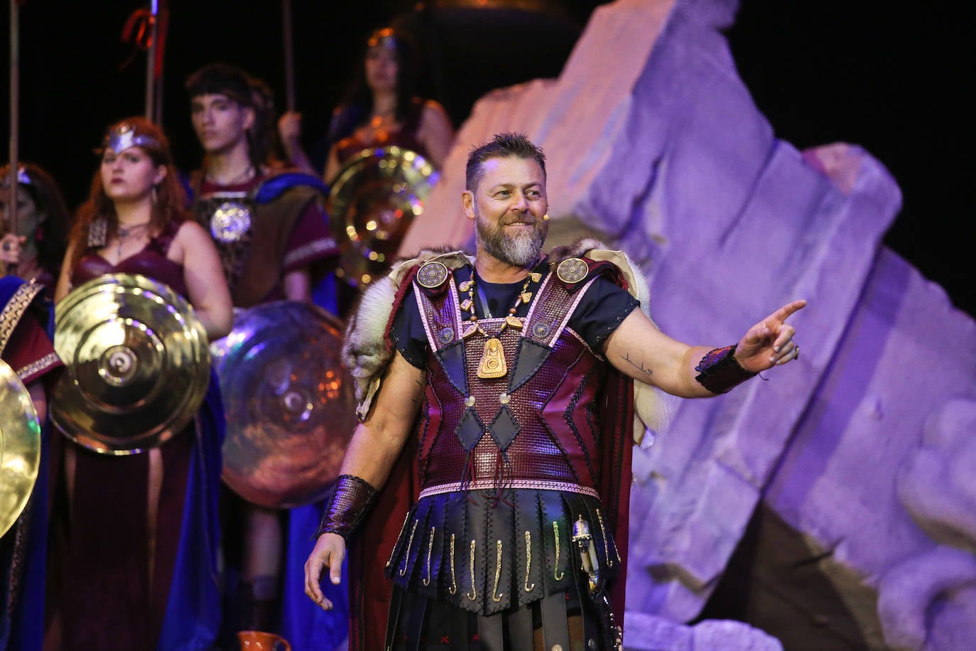 Las imágenes del Desembarco y la Contratación de Mercenarios de Carthagineses y Romanos