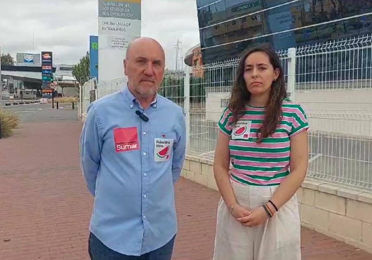 José Luis Álvarez Castellanos y Helena Vidal, foto de archivo.