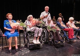 Imagen de archivo de la gala de mayores celebrada el pasado año.